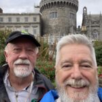 Dwaine and Don at Dublin Castle enjoying their retirement